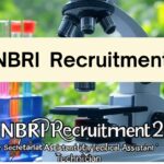 CSIR NBRI Recruitment 2025